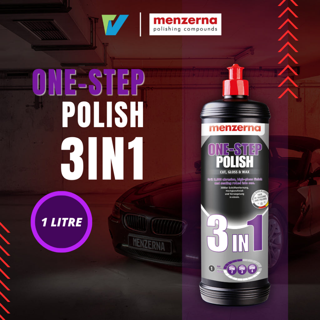 MENZERNA One-Step Polish 3in1 三合一高阶抛光 (250ml & 1 Litre) Made in Germany