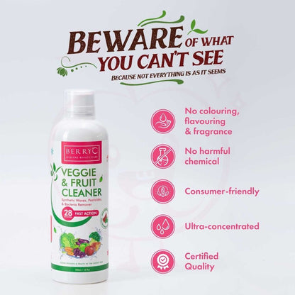 BERRYC Vegetable Fruit Cleaner (500ml) 奶瓶