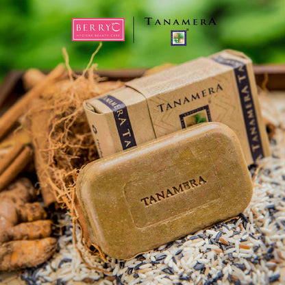 TANAMERA Brown Formulation Body Soap Bar 纯天然植物手工皂