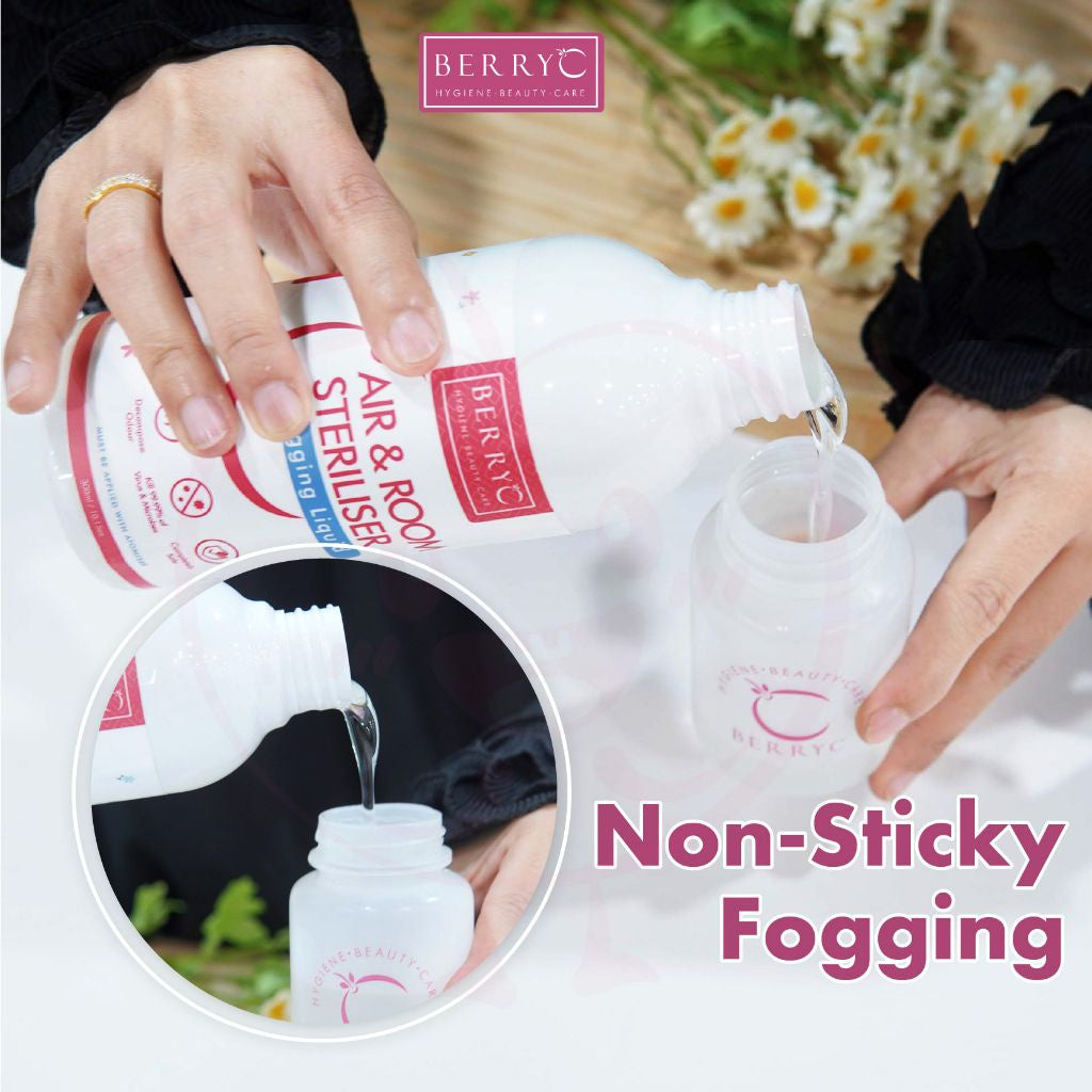 BERRYC Fogging Disinfectant Sterilizer Liquid (300ml) 喷雾机消毒液