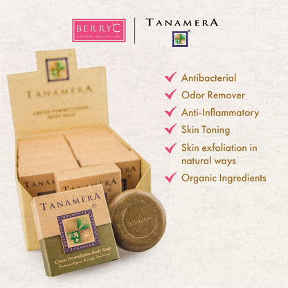 Tanamera Green Formulation Body Soap Bar 纯天然植物手工皂