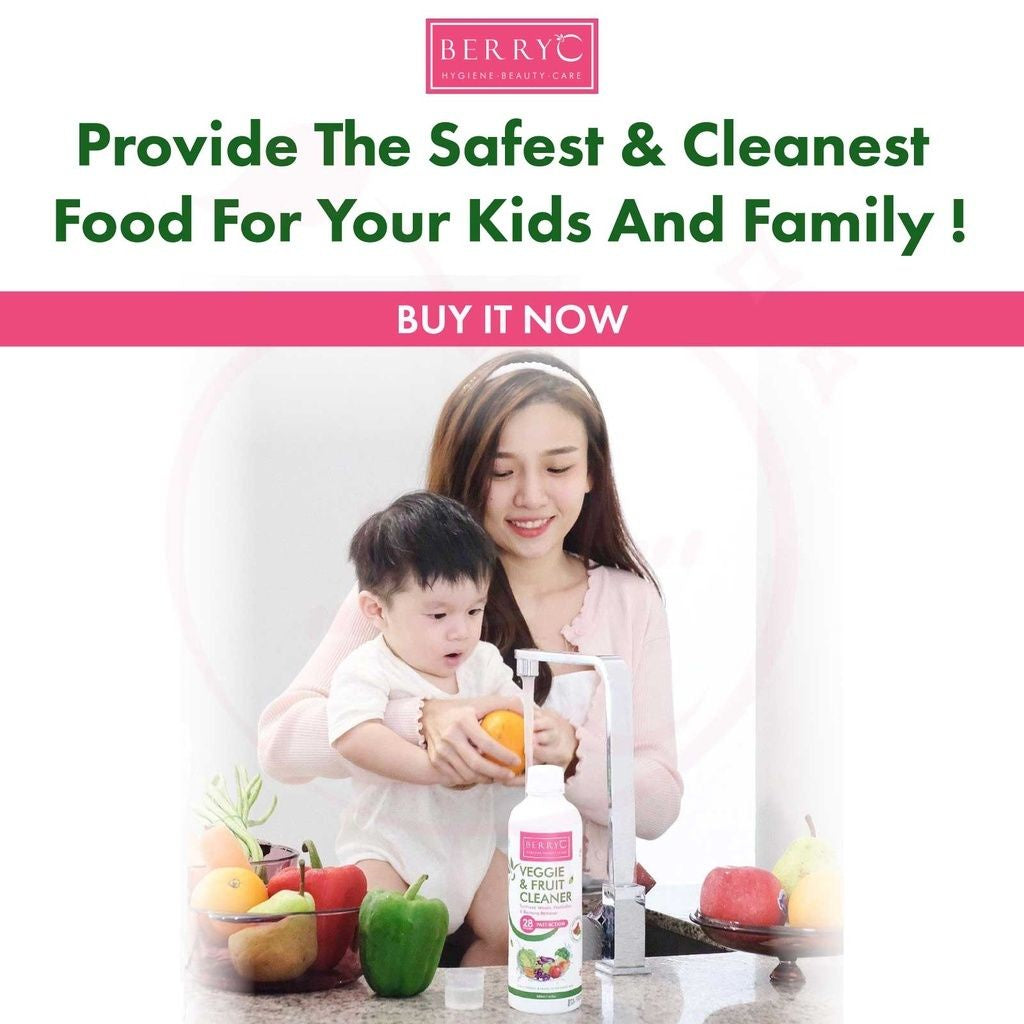 BERRYC Vegetable Fruit Cleaner (500ml) 奶瓶