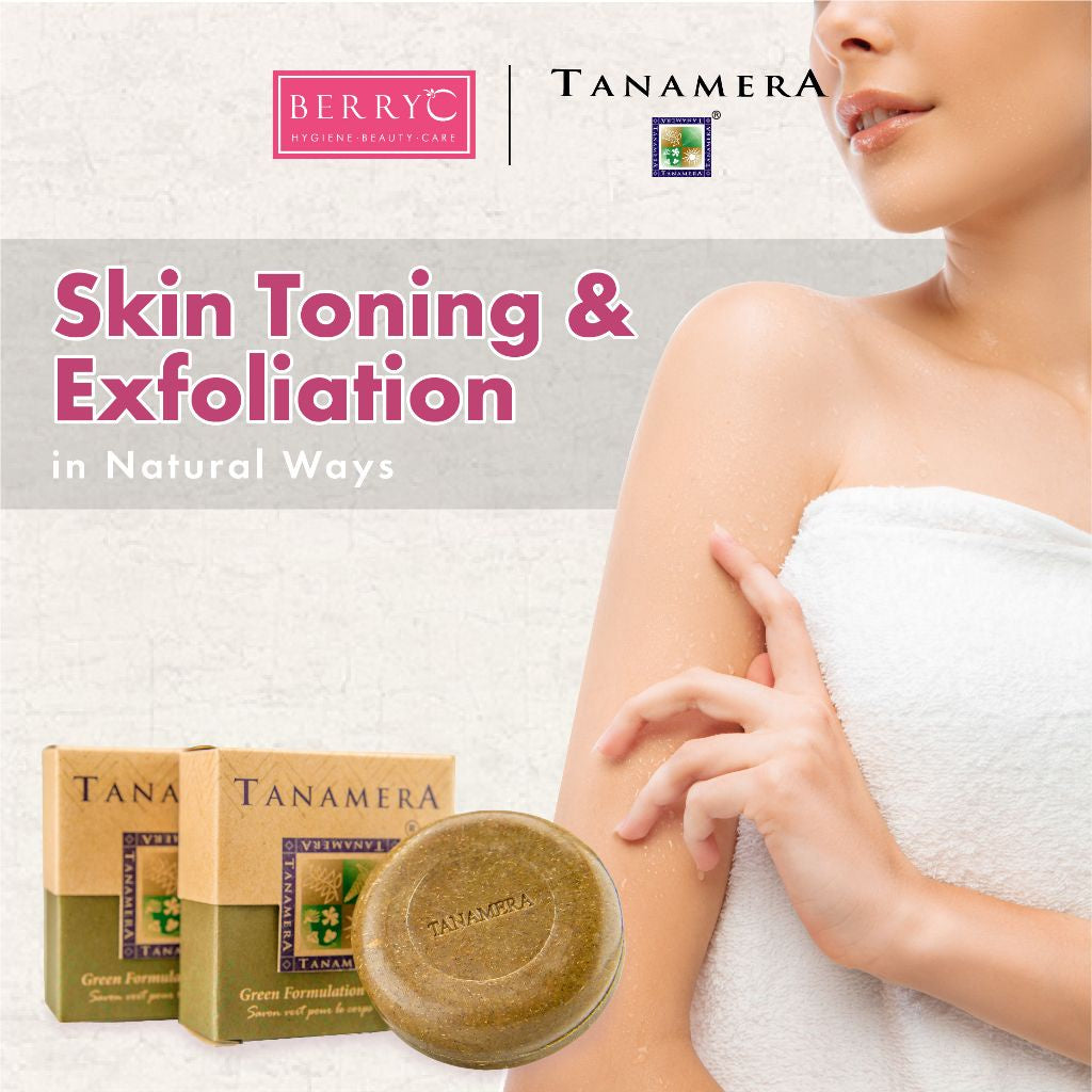 Tanamera Green Formulation Body Soap Bar 纯天然植物手工皂